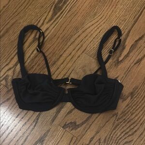 Hollister Black Bikini with Adjustable Straps